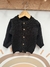 Sweater con botones Art 627 Negro - comprar online
