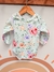 Body Cairo Manga larga Art- 471 Flor Aqua - comprar online