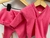 Mini ajuar 2 broches de metal 3 piezas liso Art - 536 Fucsia - comprar online