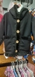 Campera con peludito art 478 Negro T 4 - comprar online