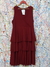 vestido vinha malha canelada CeA tamanho 52