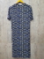vestido malha fria estampado azul Brooksfield donna tamanho p - comprar online