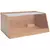Porta Pão de Bambu com Tampa de Acrílico - 35cm - comprar online