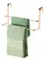 Toalheiro de Box Duplo 45cm - Rose Gold na internet