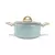 Jogo de Panelas Brinox Antiaderente Ceramic Life 6 Peças Botanika - Verde com Indução