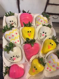 Fresas de pascua - Sweety Chocolates