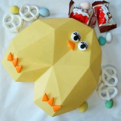 Corazón de pascua pollo en internet