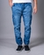 JOGGER JEAN CARGO BLUE DENIM CON SPANDEX CONFORT (005009)