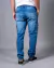 JOGGER JEAN CARGO BLUE DENIM CON SPANDEX CONFORT (005009) en internet