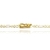 Corrente 3 por 1 2,3mm (Fecho Gaveta) (Banho Ouro 24K) - Crew Joias