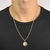 PINGENTE MEDALHA SÃO JORGE REDONDO(2,2CMX2,4) BANHO OURO 24 K - comprar online