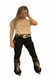CALÇA FEM. CAVALO EM BRILHO PRETA WEST COUNTRY - comprar online