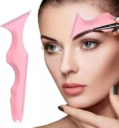 Plantilla auxiliar para delineados de ojos y labios