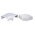 DXN11013 - ANGULO PLANO 100X45 - BLANCO - SCHNEIDER