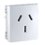 WDA104051 - TOMA C/TIERRA 20 A -250V BL -