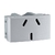 WDA54041 - TOMA C/TIERRA 10A 250V BL -