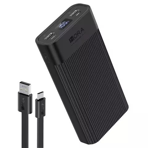 Power Bank Batería Portátil 20,000mah USB 2.1a 1Hora