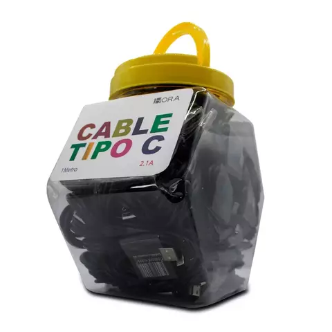 Cable Tipo C USB 2.1 Amperes 1 Metro Dulcero 1Hora