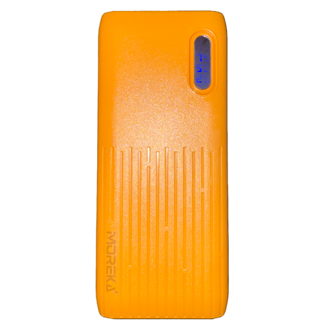 Power Bank Bateria Portartil 7,500mAh 2 Puertos USB Lampara Cable USB V8 Moreka