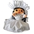 Muñeca Lele Vestido De Novia 19 CM Boda - comprar en línea