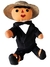 Muñeco Panchito Novio Traje 19 CM Boda - Erilio