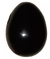 Dúo Huevo Obsidiana Natural Teotihuacano Mini Femenino
