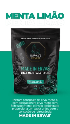 Erva tereré Menta Limão MADE IN ERVAS na internet
