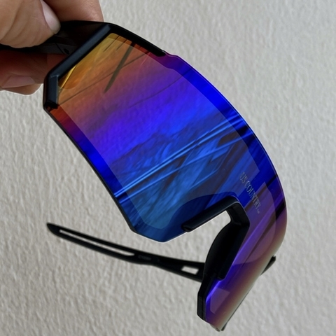 Oculos espelhado US COUNTRY lançamento (lente azul/laranja)