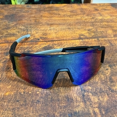 Oculos esportivo US COUNTRY (lente azul/laranja)