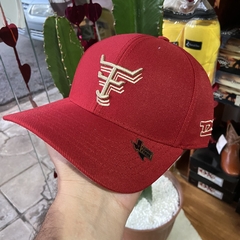 Boné texas farm vermelho logo duplo - comprar online