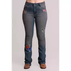 Calça jeans feminina Texas farm - Heritage-