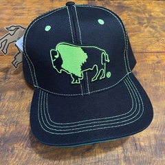 Boné TATANKA bizão preto/linha verde - comprar online