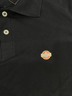 Camiseta polo COPENHAGEN preta - comprar online