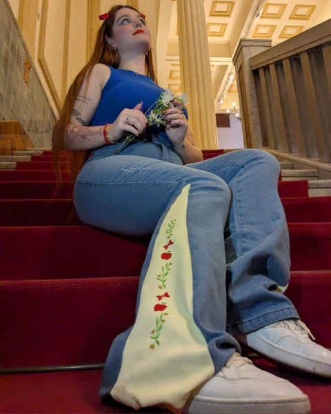 Calça Branca de Neve