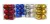 SET GLOBO 6CM X 12 BRILLANTE Y MATE