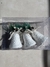 CAMPANA GLITTER BLANCAS 6CM X 3 UNIDADES