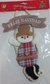 COLGANTE ADORNO NAVIDEÑO CON CARTEL