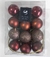 SET GLOBOS N3 X24 TERRACOTA BRILLANTES SATINADOS