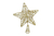 PUNTAL ESTRELLA DORADA ALAMBRE 18CM