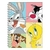 CUADERNO ESPIRALADO 16X21 LOONEY TUNES 80 HOJAS