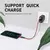 Cabo USB Tipo C Fio para Samsung S24, S23, Xiaomi Mi 14, Carregamento Rápido.