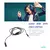 Cabo de extensão de áudio estéreo para fone de ouvido, PC, MP3 e Alto-falante. (3,5mm/1,8")