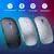 Mouse sem fio bluetooth RGB recarregável - 4Tec.shop