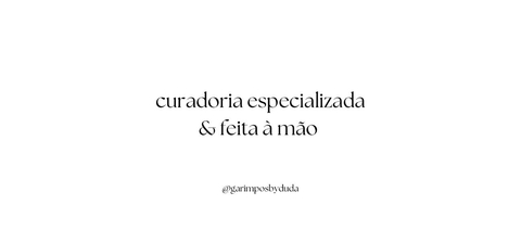 Carrusel GARIMPOS BY DUDA