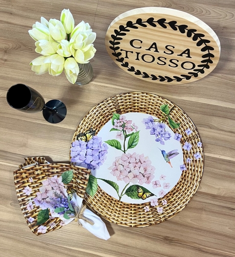 Capa de Sousplat Lavanda