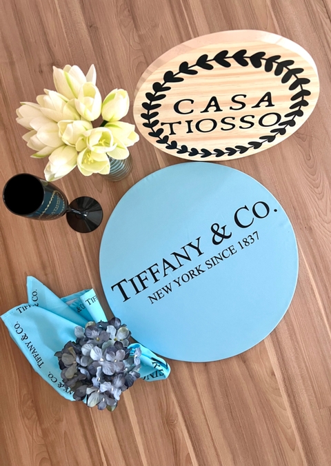 Capa de Sousplat Inspired Azul