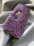 Billetera lila PRINT - comprar online