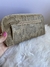 Billetera portaposaporte beige print - comprar online