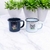 Caneca Personalizada Aço Esmaltado Com Frases Estampas em DFT - Toy Criativo