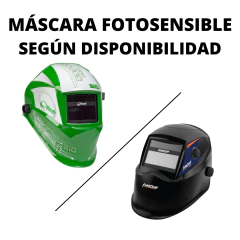 Soldadora Quinn 251 Cel Rmb + Máscara + 2 Escuadras Magnéticas - Oeste Gases